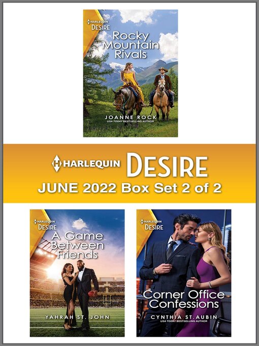 Title details for Harlequin Desire: June 2022--Box Set 2 of 2 by Joanne Rock - Wait list